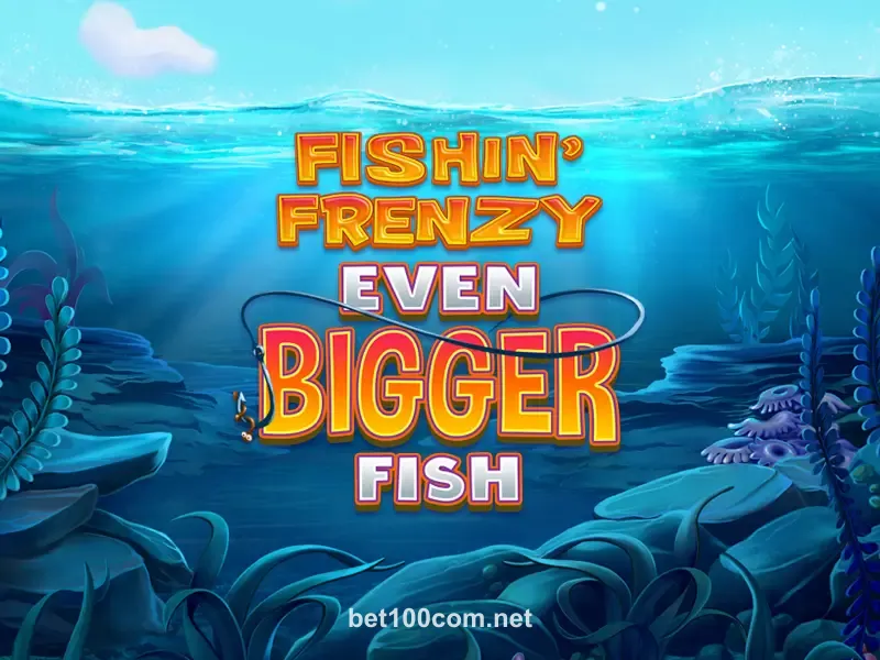 Imagem do jogo Fishin' Frenzy Even Bigger Fish disponível no bet100