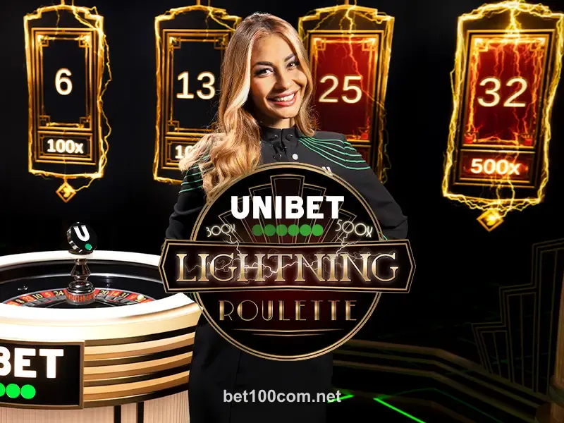 Imagem do jogo Unibet Lightning Roulette